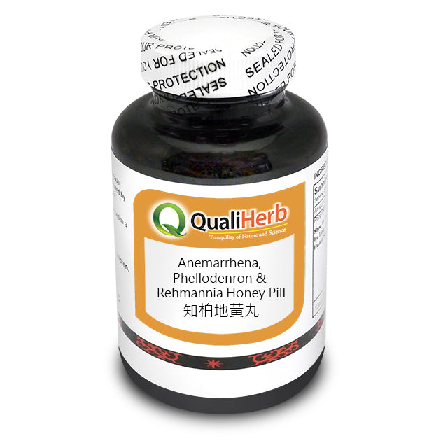 Zhi Bai Di Huang Wan 知柏地黃丸Honey Pills – QualiHerb